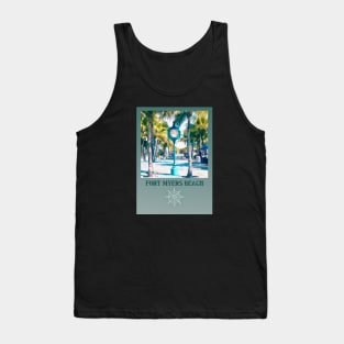 Fort Myers’s Beach Strong Clock Tower Times Square Tank Top